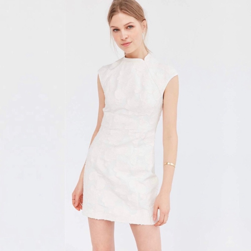 Urban Outfitter, Silence + Noise Origami Jacquard mini dress